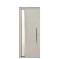 Porta Lambril C/ Visor e Puxador Aluminio Branco 2.10 x 0.90 - Hale - 1