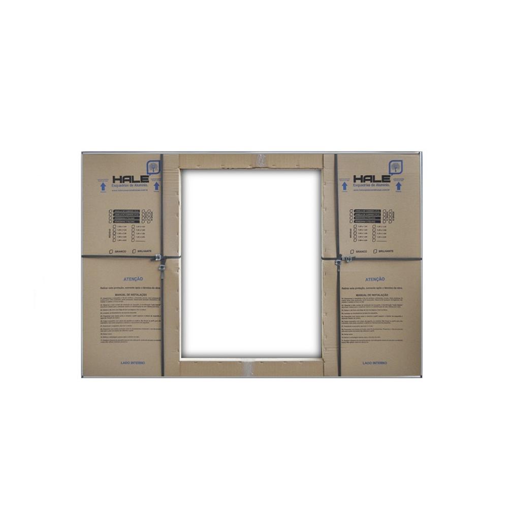 Janela 2 Folhas Alumínio Preto 1.00 x 1.00 Linha Suprema - Hale - 2