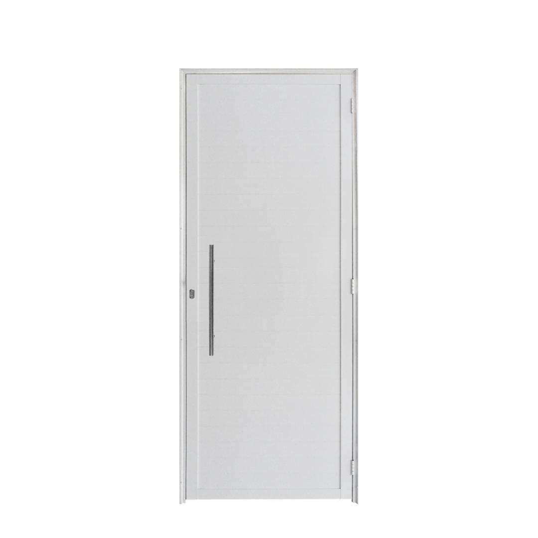 Porta Lambril C/ Puxador Alumínio Branco 2.10 x 0.90 - Hale - 1