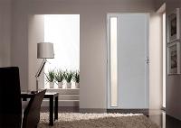 Porta Lambril C/ Visor Alumínio Branco 2.10 x 0.90 - Hale - 2