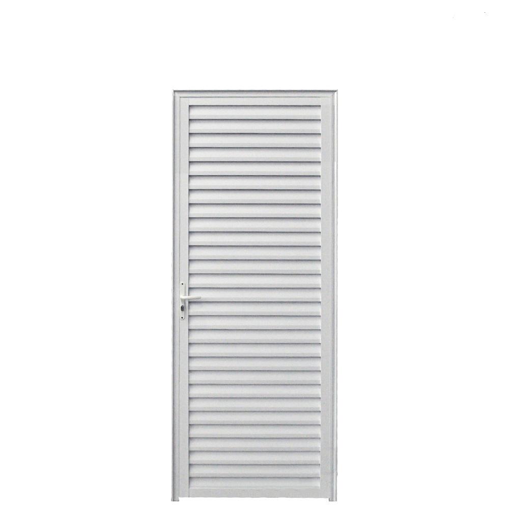 Porta Palheta Alumínio Branco 2.10 x 0.90 - Hale - 1