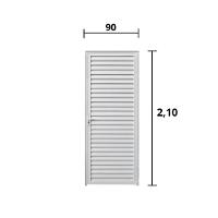Porta Palheta Alumínio Branco 2.10 x 0.90 - Hale - 3