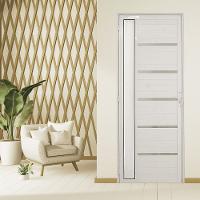 Porta Lambril Solara com Visor 70 x 2.10 Branca Lado Esquerdo - Hale - 2