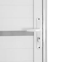 Porta Lambril Solara 70 x 2.10 Branca Lado Esquerdo - Hale