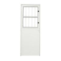 Porta Social Lambril Alumínio Branco 2.10 x 80 Lado Direito – Hale