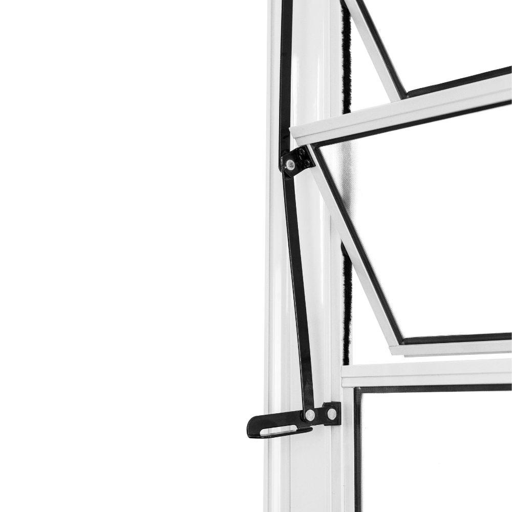 Porta Basculante Lambril Alumínio Branco 2.10 x 80 Lado Direito – Hale - 5