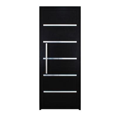 P. Pivotante Solara Alumínio 210 x 110 Pux. Barra Chata Preto Lado Direito – Hale