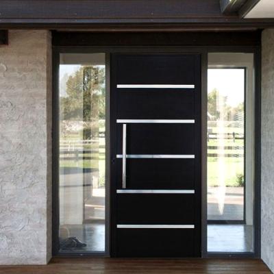 P. Pivotante Solara Alumínio 210 x 110 Pux. Tubolar Preto Lado Direito – Hale