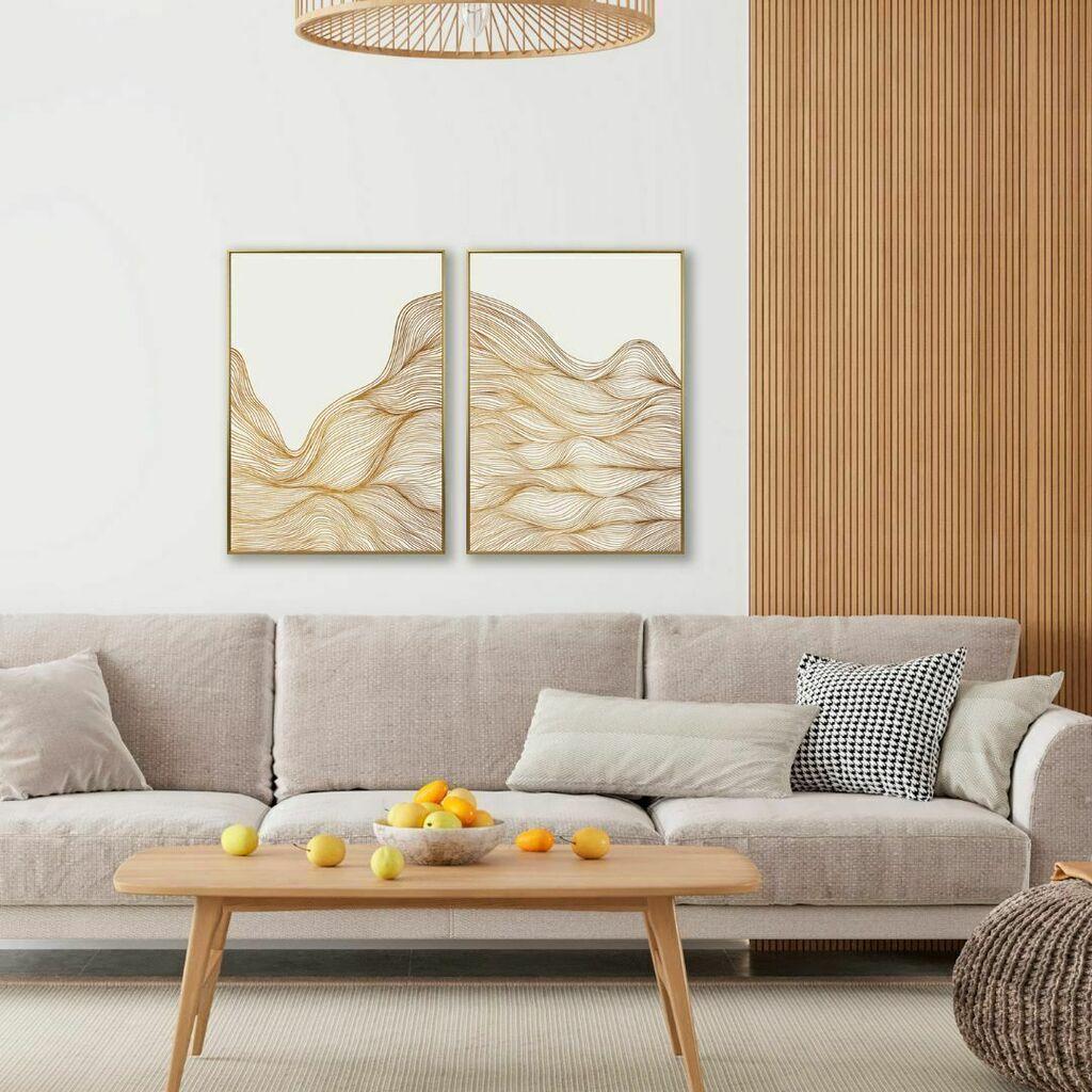 Quadro Decorativo Canvas Alexandria B 70 X 50cm  - Visage - 1