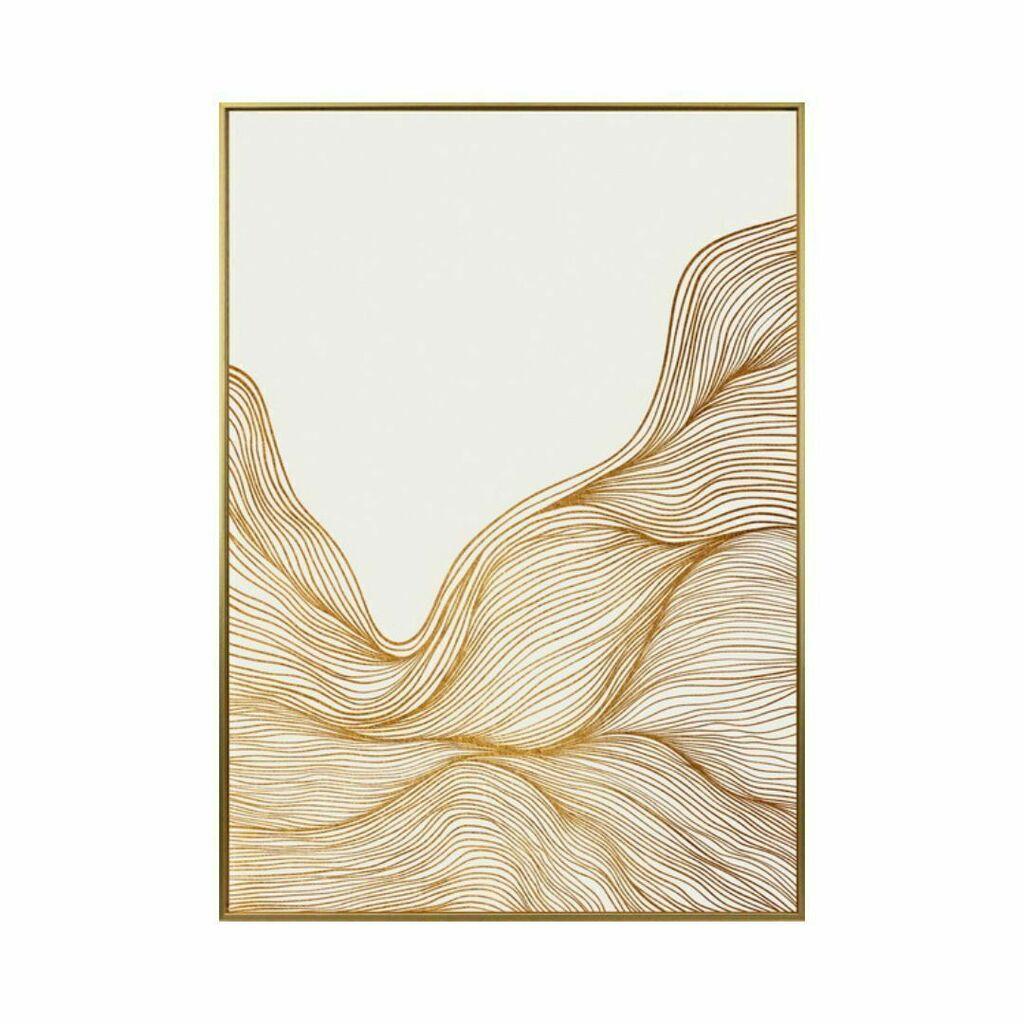 Quadro Decorativo De Canvas Alexandria A 50 X 70 cm - Visage - 1