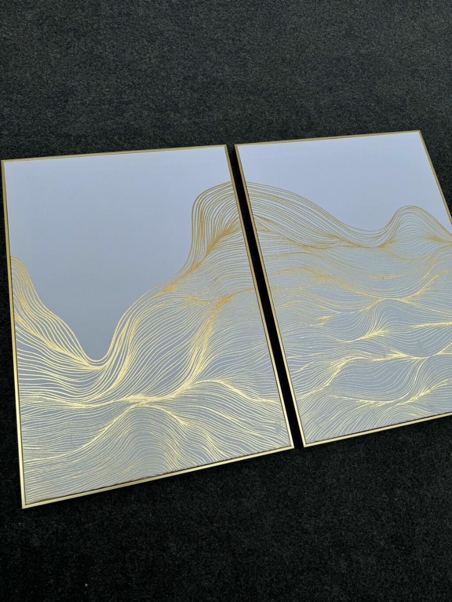 Quadro Decorativo De Canvas Alexandria A 50 X 70 cm - Visage - 3