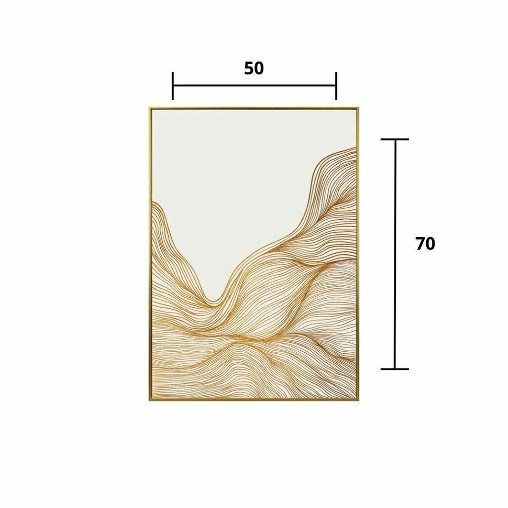 Quadro Decorativo De Canvas Alexandria A 50 X 70 cm - Visage - 4