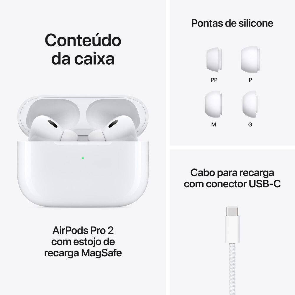 Apple AirPods Pro 2 com estojo de recarga MagSafe (USB-C) - 8