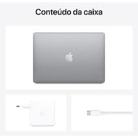 MacBook Air 13", M1, CPU 8 núcleos e GPU 7 núcleos, 8GB RAM, 256GB SSD - Cinza Espacial - 6