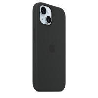 Capa com MagSafe para iPhone 15, Apple, Silicone Preto - 2