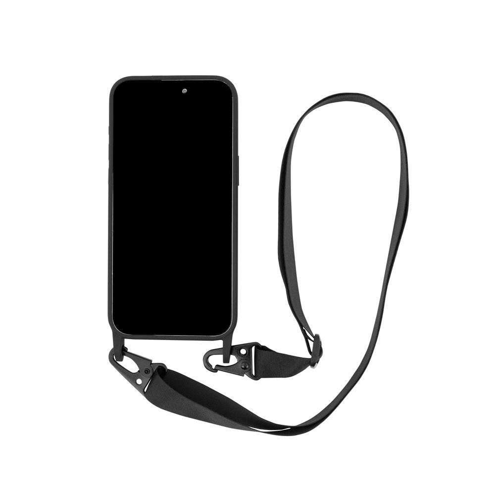 Capa iPhone 15 Pro com Alça, Strap, iPlace, Preto   - 1