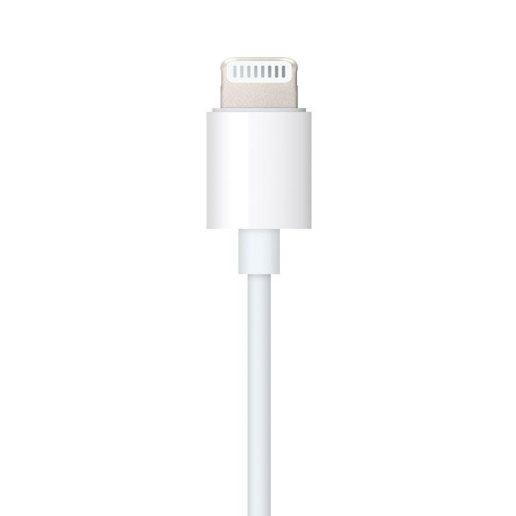 Cabo Apple de áudio Lightning para Conector de 3,5mm (1,2m) - Branco  - 1