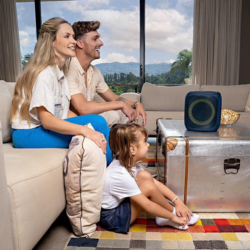 Caixa de Som Bluetooth Connect S50, Azul, Originais iPlace - 6