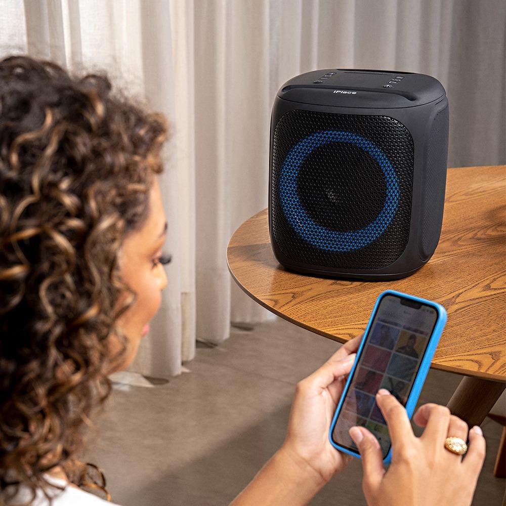 Caixa de Som Bluetooth Connect S50, Originais iPlace, Preto - 3