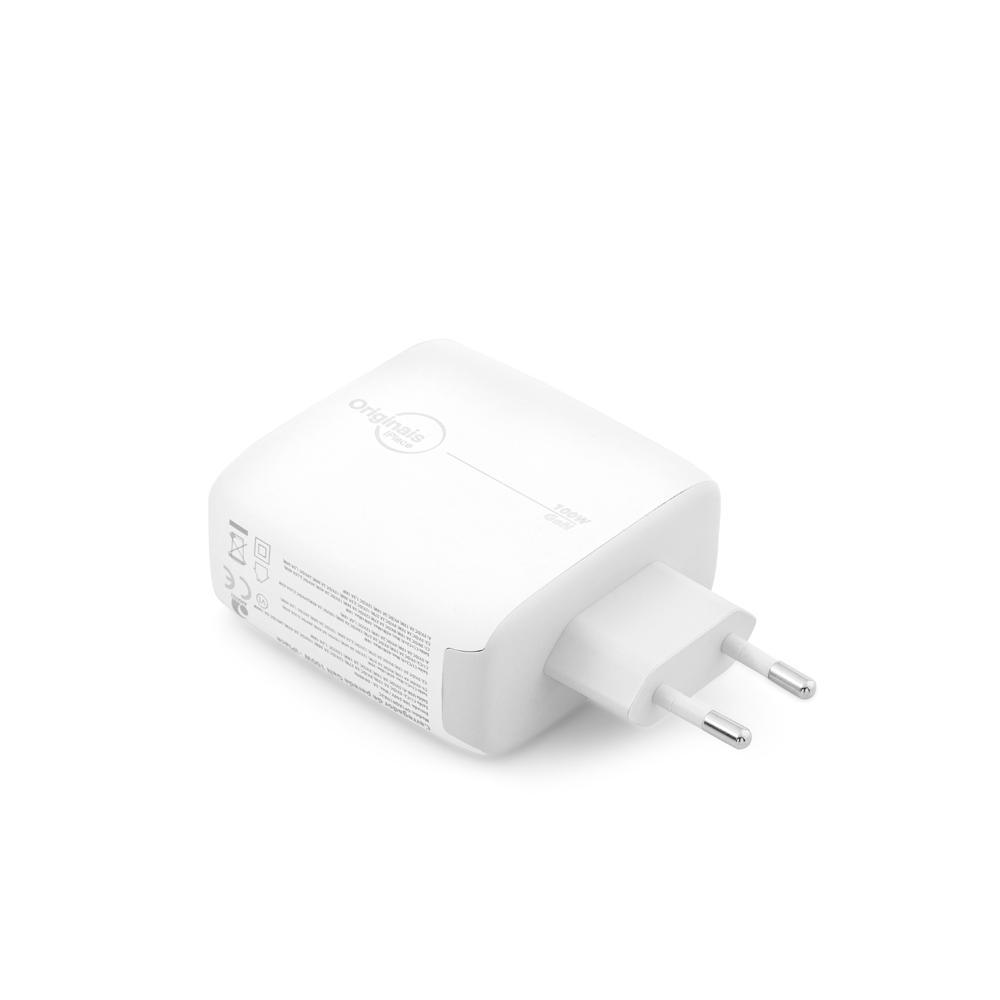 Carregador USB + 2xUSB-C GaN, 100W, Linha Sampa, Originais iPlace  - 4