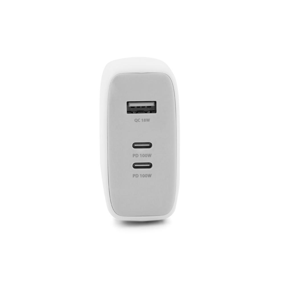 Carregador USB + 2xUSB-C GaN, 100W, Linha Sampa, Originais iPlace  - 5