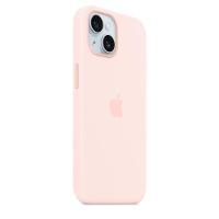 Capa com MagSafe para iPhone 15, Apple, Silicone, Rosa-claro - 2