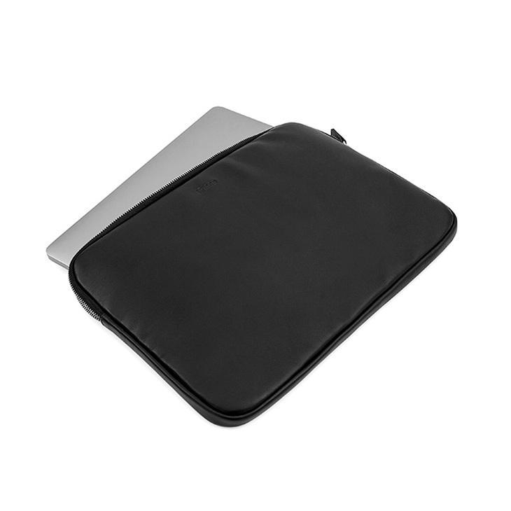 Capa Sleeve Macbook 13,3" iPlace, Pampas, Couro  Preto - 4