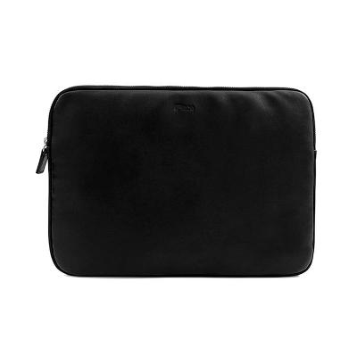 Capa Sleeve Macbook 13,3" iPlace, Pampas, Couro  Preto