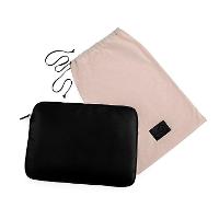 Capa Sleeve Macbook 13,3" iPlace, Pampas, Couro  Preto - 2