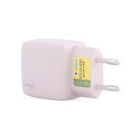 Carregador USB-C/USB, 30W, 2 Portas, Originais iPlace, Rosa - 5