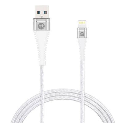Cabo USB-A para Lightning, 1,5 metros, Mistertech, Branco 