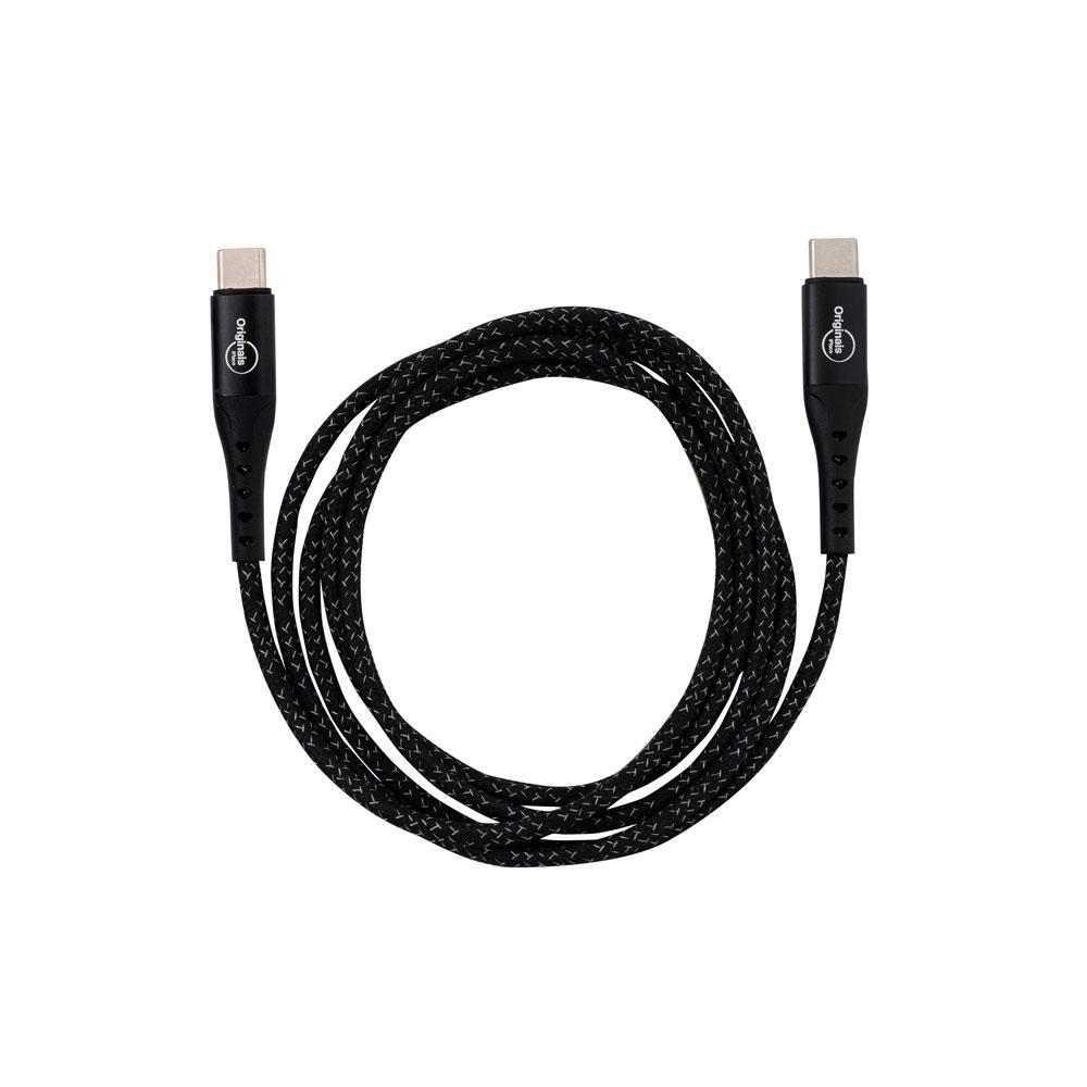 Cabo USB-C para USB-C, 10Gbps, 100W, Linha Sampa, iPlace, 1,2m, Preto - 5