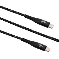 Cabo USB-C para USB-C, 10Gbps, 100W, Linha Sampa, iPlace, 1,2m, Preto - 1