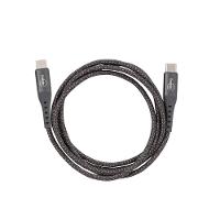 Cabo USB-C para USB-C, 10Gbps, 100W, Linha Sampa, iPlace, 1,2m, Cinza - 3