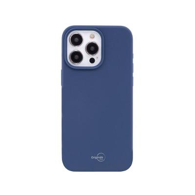 Capa iPhone 15 Pro Max iPlace, Beagá, Silicone Azul Petróleo