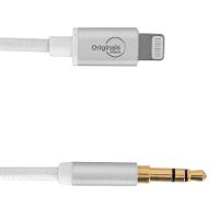 Cabo Auxiliar de Áudio, Lightning para P2, WeLink I200, Originais iPlace, 1,5m, Branco - 2