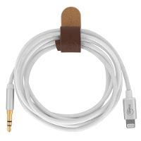 Cabo Auxiliar de Áudio, Lightning para P2, WeLink I200, Originais iPlace, 1,5m, Branco - 3