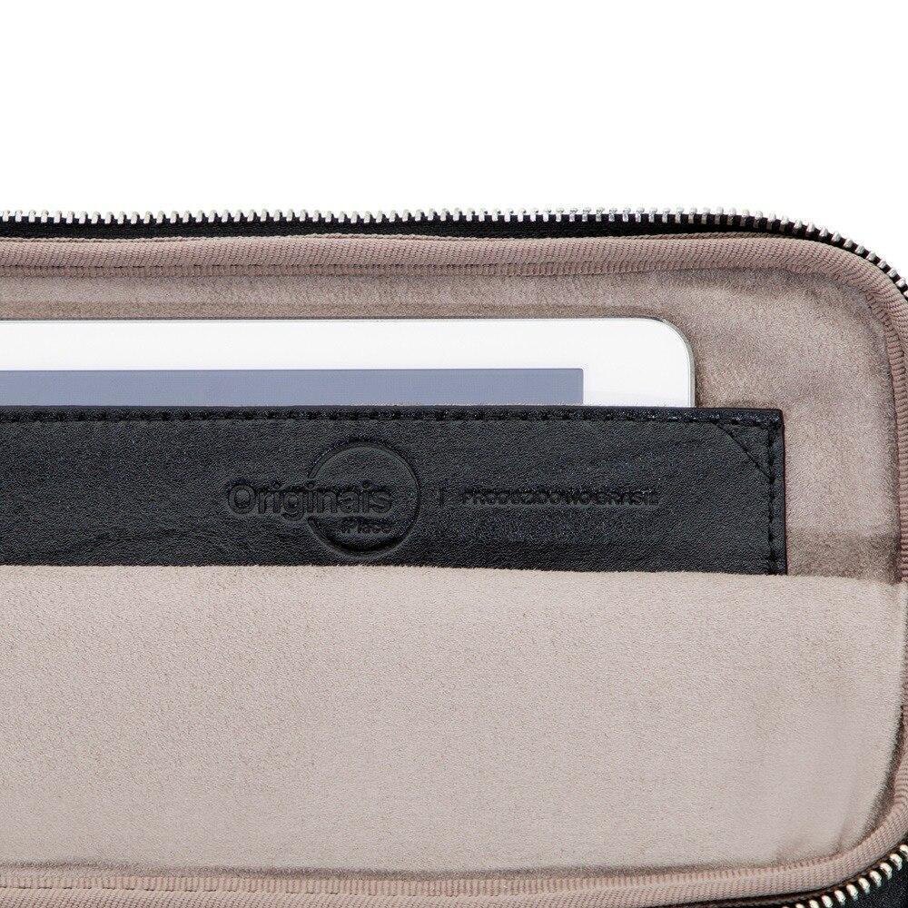 Capa Sleeve Macbook 16" iPlace, Pampas, Couro Preto - 5