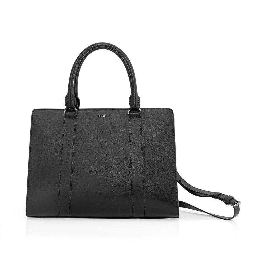 Bolsa de Couro Preto para MacBook, Olivia, Originais iPlace  - 1