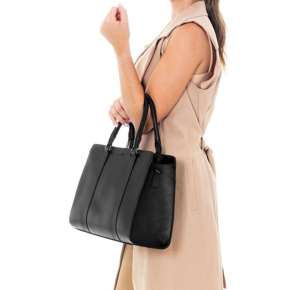 Bolsa de Couro Preto para MacBook, Olivia, Originais iPlace  - 3