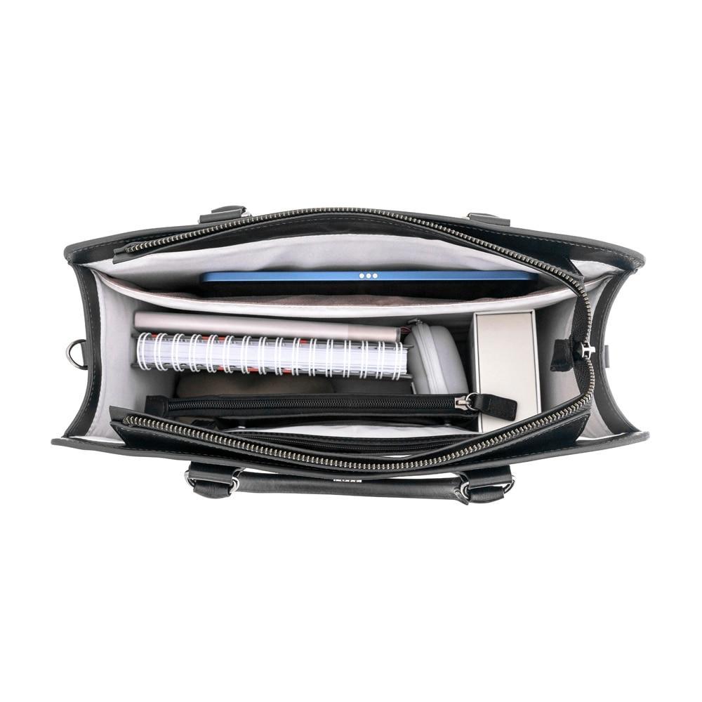 Bolsa de Couro Preto para MacBook, Olivia, Originais iPlace  - 4