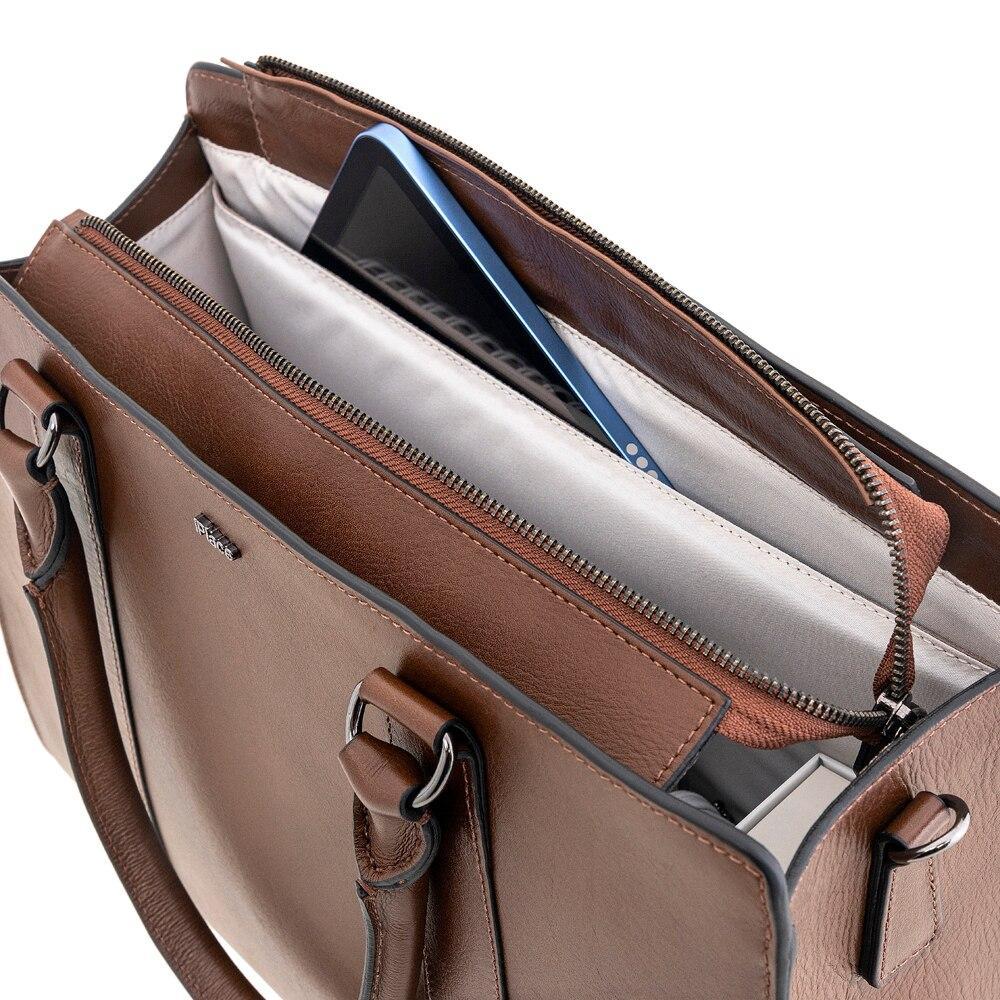 Bolsa de Couro Marrom para MacBook, Olivia, Originais iPlace  - 7
