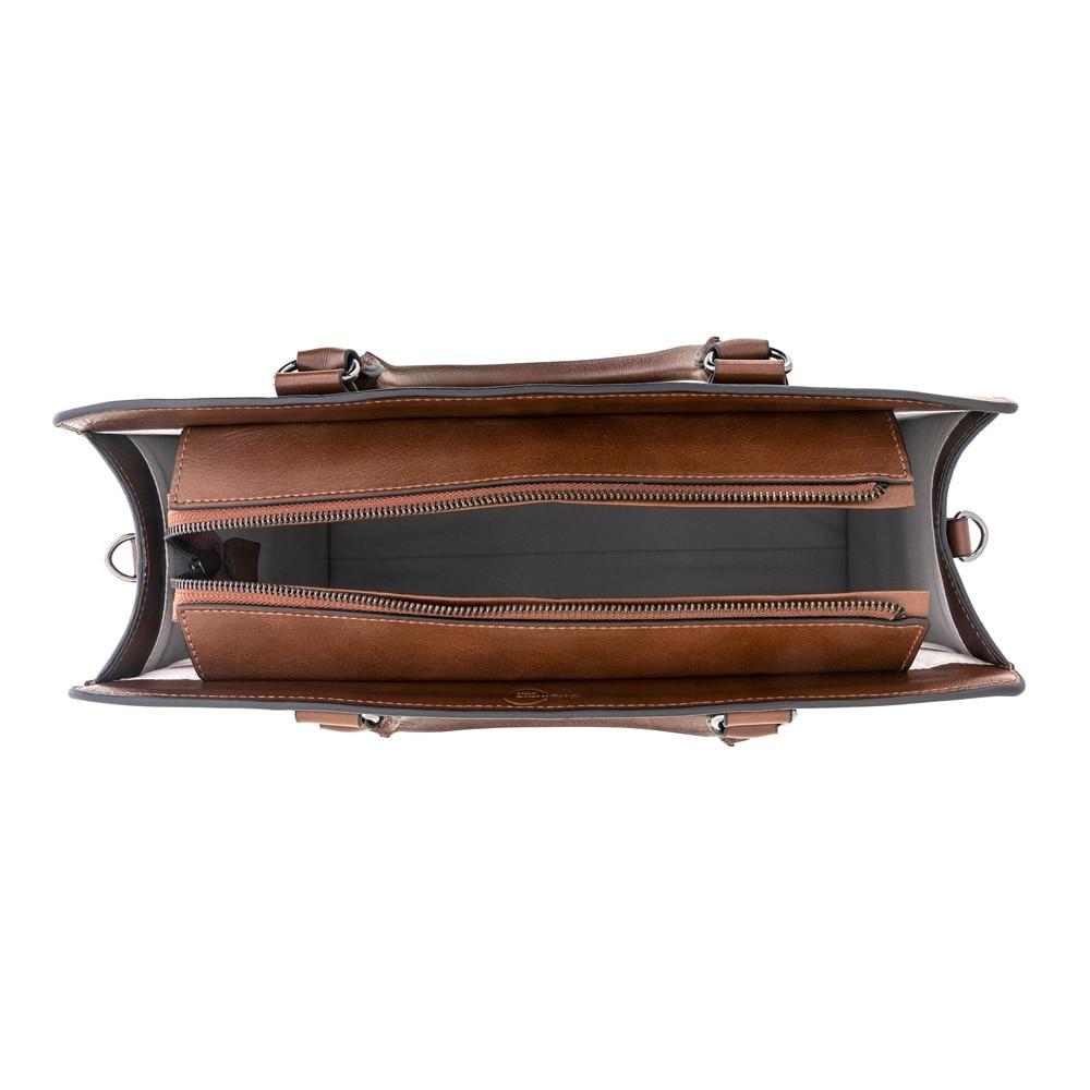 Bolsa de Couro Marrom para MacBook, Olivia, Originais iPlace  - 9