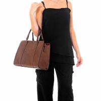 Bolsa de Couro Marrom para MacBook, Olivia, Originais iPlace  - 3