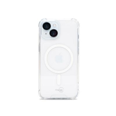 Capa Magsafe para iPhone 15, Originais iPlace, Transparente