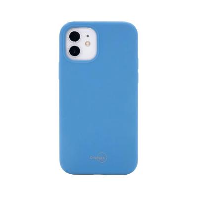 Capa iPhone 12 Originais iPlace, Beagá, Silicone, Azul Cielo