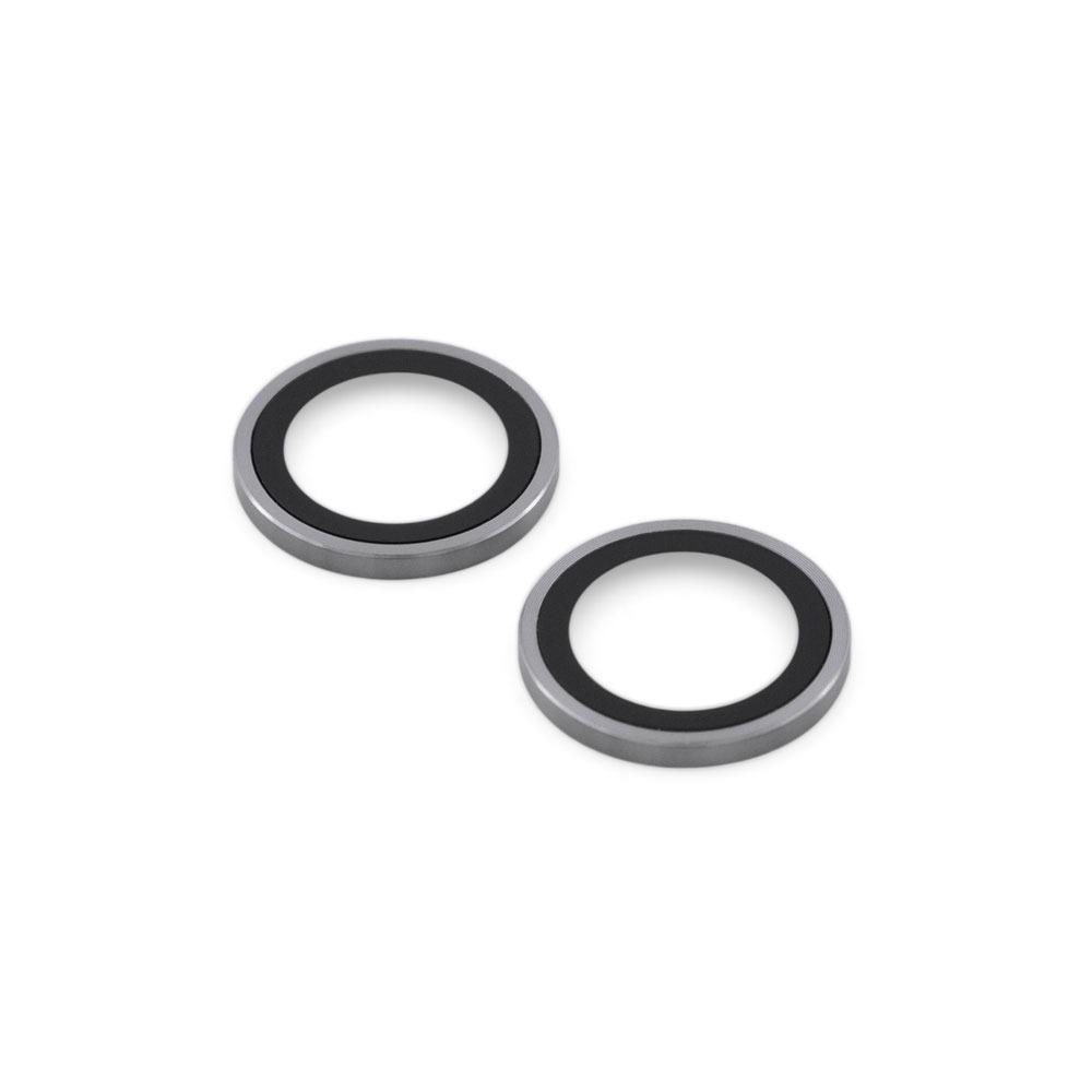 Película para câmera iPhone 14 / 14 Plus, Originais iPlace, Aro grafite - 4