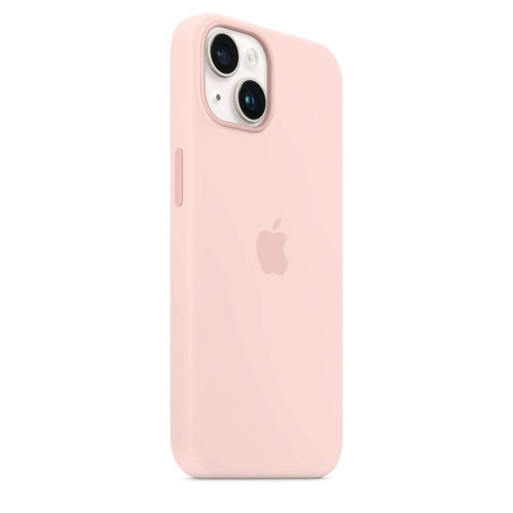 Capa com MagSafe para iPhone 14 Apple, Silicone Rosa-giz - 2