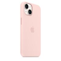 Capa com MagSafe para iPhone 14 Apple, Silicone Rosa-giz - 2