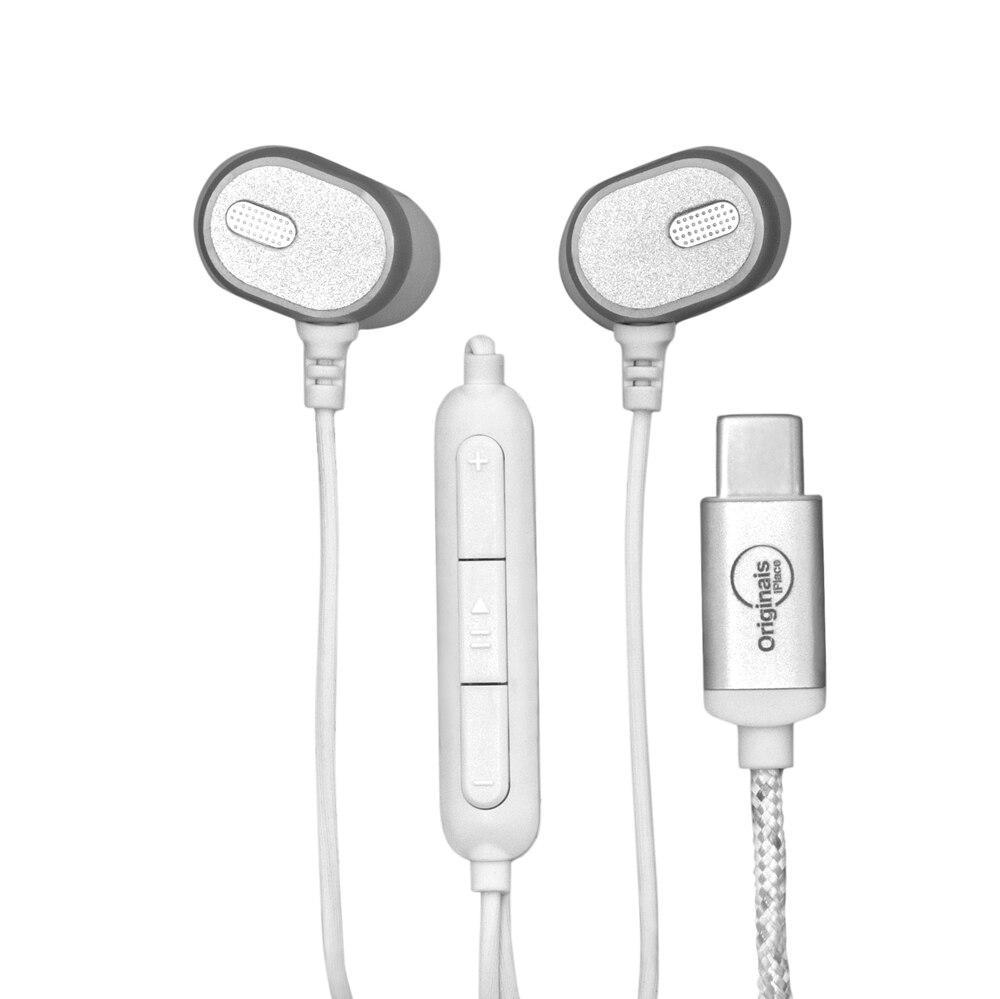 Fone de Ouvido com fio, USB-C, We.Duo N60, Originais iPlace - 3